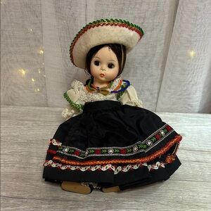 Vintage65’ Madame Alexander “Mexico”Bent Knees 8”